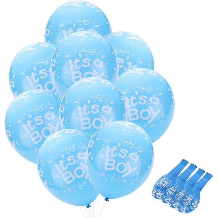 ITS A BOY LATEX BALLOONS ( PACK OF 50 BALLOONS )
