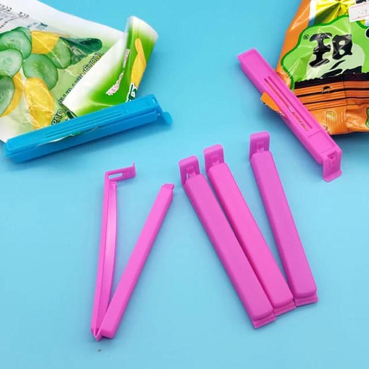 12 Pack Heavy Duty Chip Clips - Food Bag Clips For Storage, 6 Colors, 3 Inch, Air Tight Seal For Snacks, Bread, Coffee - View #6