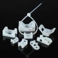 10PCS Cable tie fixing seat saddle-shaped wire fixing seat wire clip cable organizer screw hole seat wire and cable clamp. 