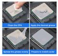 Thermal Paste, Heatsink Paste, Thermal Compound Paste for CPU Coolers GPU IC Processor High Performance CPU Thermal Paste 1g. 