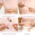 COSTCUT Rechargeable Flawless Salon Nails Kit + Nail Polish Remover Wipes, Perfect Pack of Manicure and Pedicure, Flawless Nail Saloon Kit. 