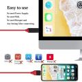 dne iPa to iPho TV/Monitor Connector to HD HDMI 2K 1080P Phone to Compatible Cable Sync Screen Connector Direct/Projector Suitable. 