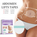 Treatment Health Care Skin Firming Care Gel Tummy Lift Tape 10pcs Wrinkle Remover 20g Loose Strap Clear Body Sticker for Belly Button. 