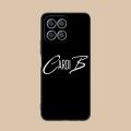 Cool Cardi B Mobile Cell Phone Case for Huawei Honor 90 80 70 60 50 30 20 10 9 8 7 Pro S SE Lite 5G Black Soft Phone Cover Shell. 