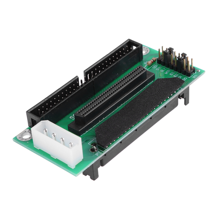 Adapter Converter Card Board Converter Card Board Scsi Sca 80Pin to 68Pin to 50Pin Ide Hard Disk