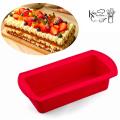 Silicone Bread Pan Non Stick Loaf Pan, Rectangular Silicone baking accessories Baking Molds 8.5 inches | KitchenCo. 