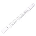 Office Supplies Deli 8462 Steel Ruler 20cm Ruler 20cm Steel Ruler Student Stainless Steel Scale. 