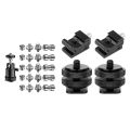 Camera Screw, 21 Pcs 1/4 Inch 3/8 Inch Converter Threaded Screws. 