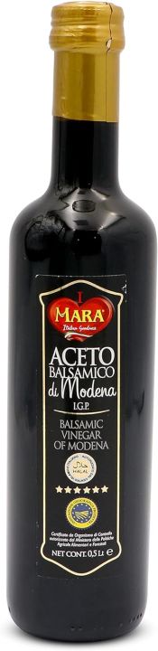 Mara, Balsamic Vinegar, Deglazing Meat Sauce, Rich Taste, Flavour Enhancer, Multi-Purpose Uses of Sauce, Italian Cuisine - 500 ML