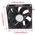For 9225MS DC 24V 0.2A Cooling Fan Welding Machine DC Brushless Fan. 