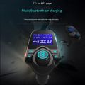 New Original Xiaomi T11 FM Transmitter Bluetooth Wireless Car kit Handsfree Dual USB Car Charger MP3 Music TF Card AUX Player. 
