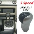 Car Manual Leather Gear Shifting Dust Boot with Shift Head, 5 Speed Gear Shift Knob Manual Shift Ball Stick. 