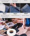 70 Yards/Roll Double-sided Non-woven Interlining Adhesive Fabric Cloth Iron On Hem Tape Interlining Web DIY Sewing Craft. 