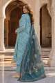 Kleren 3 Piece Unstitched or Stitched Digital Printed Doria Lawn Suit for Women with Digital Printed Doria Lawn Shirt & Trouser and Digital Printed Lawn Dupatta - Summer Collection 2026 - Design code : Farda F-40. 