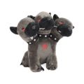 Pre Hades Cerberus Plush Hades Big Bagus Three-Headed Dog Doll Decoration Halloween Costume. 