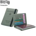 【VisioN Shop】Molave Passport Fashion Neutral Multi-purpose Travel Passport Tri-fold Organizer Holder Business Card Cases Ladies  Ladies bags. 