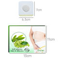 10 Pcs Natural Herbal Slimming Tummy Pellet Patches Stickers Body Belly Waist Losing Fat Burning Slimming Products for Men Women. 