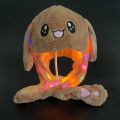 Ear Moving Jumping Hat Moving Ears Funny Plush Ears Activity Rabbit Hats Beanie Cosplay Halloween Party Hat for Kids Boys Girls. 