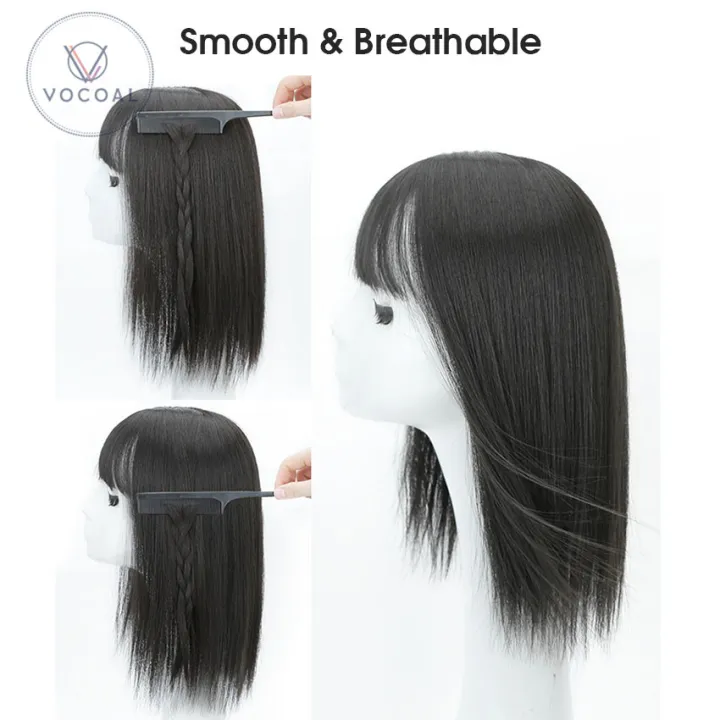 Vocoal%20Wig%2035CM%20Long%20Straight%20Hair%20Wig%20Natural%20Hairline%20Real%20Hair%20Wig%20Extensions%20Heat%20Resistant%20Synthetic%20Wig%20Invisible%20Seamless%20Wig%20Straight%20Clip%20In%20Hair%20Extensions%20Hairpiece%20With%20Bangs%20For%20Girls%20Women%20Ladies%20Thinning%20Hair%20-%20Image%206