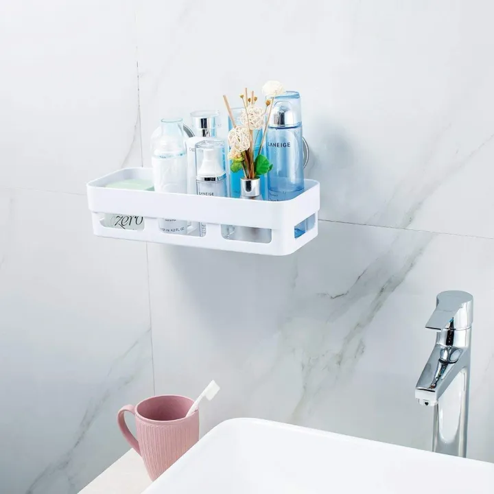 Plastic%20Shower%20Kitchen%20Bathroom%20Shelf%20Wall%20Rack%20with%202%20Suckers%20Holders%20-%20Image%205