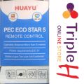 EcoStar Remote Control (Original Huayu) Universal For Common LCD / LED TV PEC ECO STAR 5 Without Setup Silver Color Compatible Remotes (Check Description Pictures) | Triple H. 