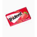 Trident Strawberry Twist Sugar Free Gum 1 Packet. 