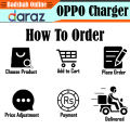 Original Oppo-High Speed Mobile Charger for All Android Phones With Type-C Cable. 