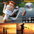 【Atoztide Store】BX500-9000 Metal Reel Handle Huge Line Capacity Fishing Tools. 