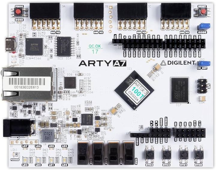 On Demand Product Digilent: Arty A7: Artix-7 Fpga Development Board Arty A7-35t | 410-319