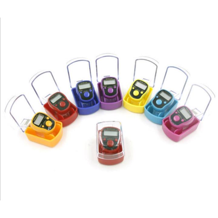 5 digits LED Tally Counter Finger Ring Hand Tally Counter Digital Timers SEVICH