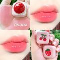 Mini Pudding Change Lip Balm Lasting Nutritious Lipstick Peach Lip Care Lipstick Base Transparent Repair Lipgloss. 