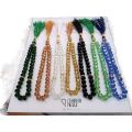 crystal Beads tasbeeh/tasbih - Fancy Tasbeeh 10mm 33 beads. 
