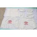 Toyota Logo Lace Seat Cover White. 