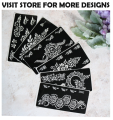 Mehndi sticker stencils, Mehndi Design Instant Mehndi Hacks. 