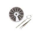 1200pcs/One set of screw boxes Garden Tool  - Screw box, screwdriver, elbow forceps. 