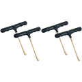 4Pcs Trampoline Spring Pull Tool, Trampoline Puller T-Hook Spring Puller Tool. 