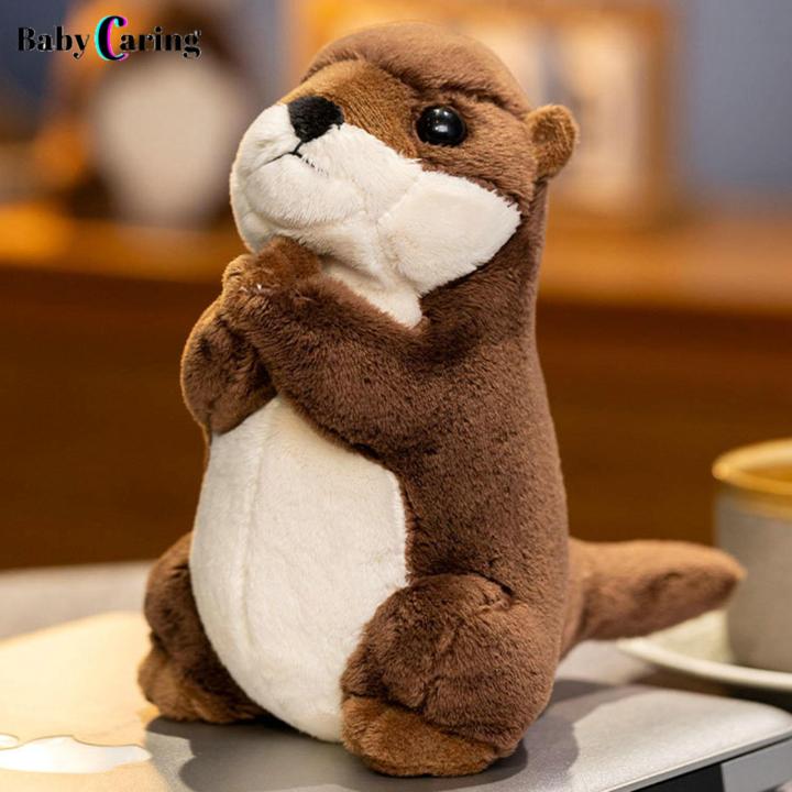 Odor-free Otter Stuffed Animal Fluffy Otter Plush Toy Perfect Christmas Birthday Gift for Southeast Asian Buyers Otter Stuffed Toy