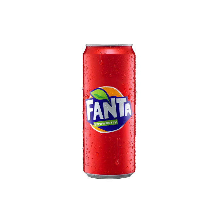 Fanta Can | 330ml | Strawberry Flavor | Imported