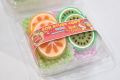 FRUIT ERASER 6PCS BOX STATIONERY SET. 