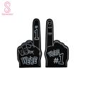 Colorful Foam Hand Large Foam Finger for Sports Events Cheerleading Number 1 Victory Gesture Prop for Fans Foam Finger. 