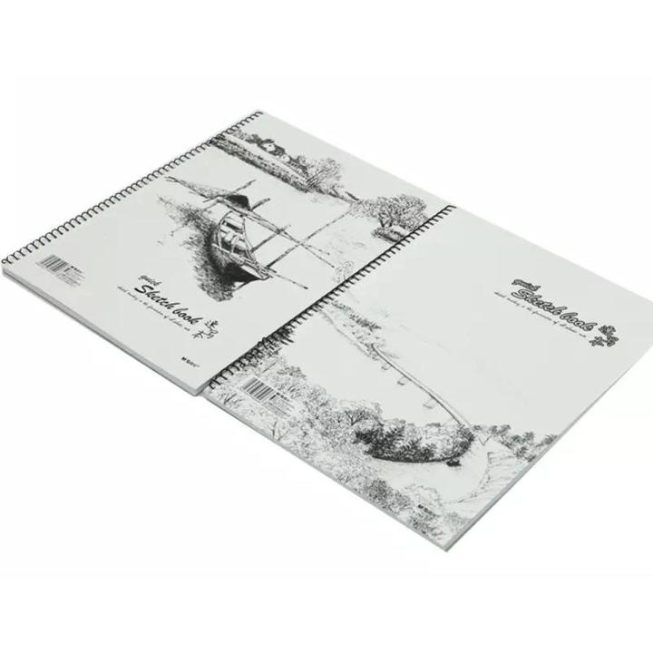 M_G Sketch Book A4 Size 110_Gsm Sketch book - Spiral Skerch Book