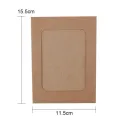 10Pcs DIY Paper Photo Frame Wall Hanging with Clips Picture Photo Frame Album Rope Clip Home Decor. 