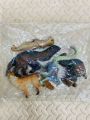 Wild Animal Collection Set - 5 Pcs, Squirrel, fox, moati. 