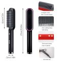 Hair Straightener Comb for Women & Men, Hair Styler, Curler, Straightener Machine Brush/PTC Heating Electric Straightener Brush With 5 Temperature Control (Assorted). 