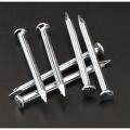 pack of 30 - 2 Inch Hardened Steel Concrete Nails for Wall - Silver. 