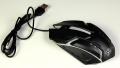 Gaming Mouse Black Legend of skill  With Long Wire & red Light. 