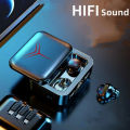 M88 V5.3 Dual Mode Zero Delay LED Display Wireless Earbuds With Power Bank Option. 