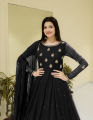 Anarkali Style Embroidered Maxi Dress for Women 3-Piece - Party Wear Frocks for Women. 