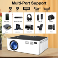 Android 11.0 Projector Portable Screen Video LCD Smart10000 Lumens 1080P Home Projector Smart Android Wireless Projector Hd Home Theater Video Projector Mini Projector 4K Video. 
