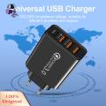 Grebest Smartphone Charger 30W US/EU Plug Support Multi-device Travel Charger. 